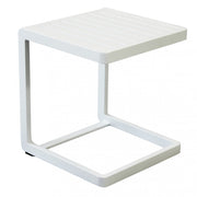 Tavolino In Alluminio Bianco Alimos