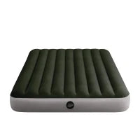 Intex 64779 - Materasso Gonfiabile Matrimoniale Prestige Downy, con Pompa Batteria Portatile, 152x203x25 cm