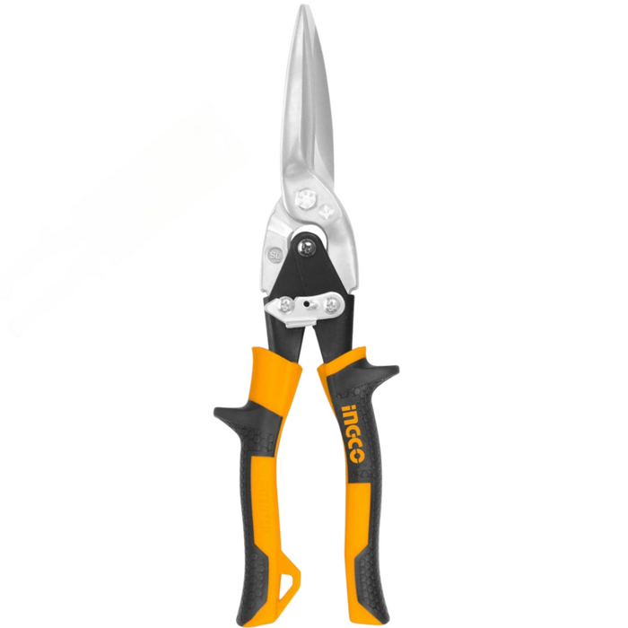 Cesoia lattoniere dritta professionale 300 mm taglio plastica gomma ottone 0,5mm