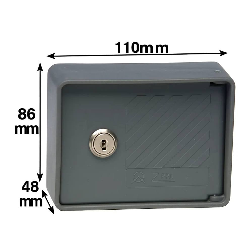 Scatola porta apparecchi zippo 2055 con chiusino blindato da esterno