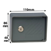 Scatola porta apparecchi zippo 2055 con chiusino blindato da esterno