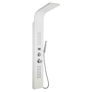 Nilo - Colonna Doccia 165 5Cm Alluminio Colorebianco 172 5 x 53 x 29 CM