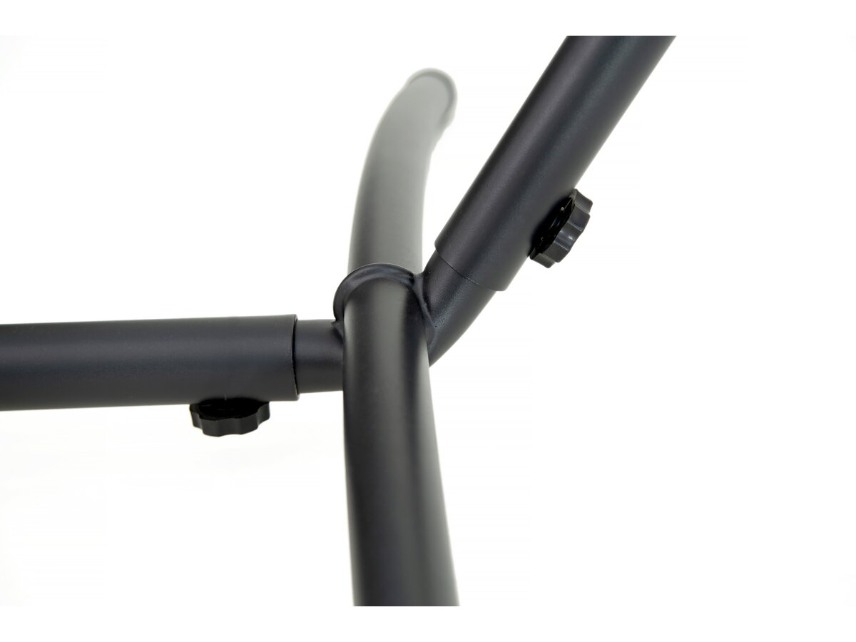 Amaca con supporto in metallo da 150 x 200 cm - Grigio