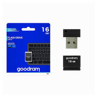 Nano Pendrive Chiavetta Di Memoria Usb Tipo A Upi2 16 Gb Usb 2.0 Nera Upi2-16gb         
