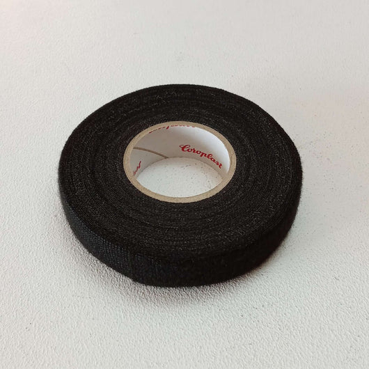 Nastro adesivo 19mm x 10 mt vellutato in tessuto di poliestere per raggruppare e fissare fasci di cavi