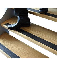 Nastro Adesivo Antiscivolo Per Scale Legno Pavimento Interno Esterni 5mt 50mm         