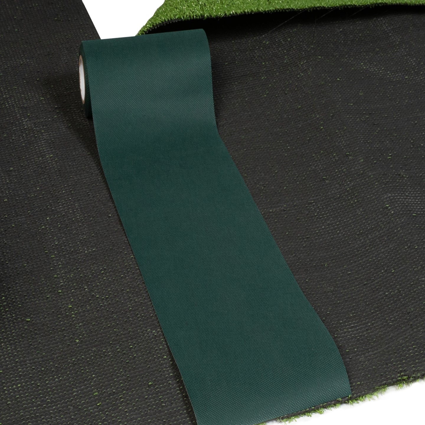 IDMarket - Nastro adesivo per erba sintetica 15 cm x 10 m