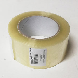 Nastro adesivo trasparente 50mm x 132mt in ppl antirumore 28 my 20 gr