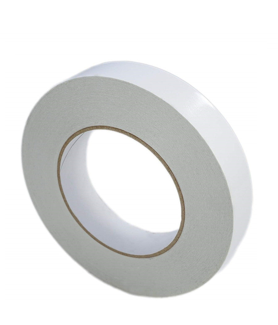 Nastro Biadesivo 3 Pezzi Bianco 2.5x25m Doppio Nastro Guarnizione Porte Finestre         