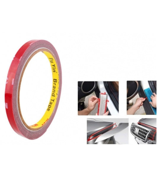 Nastro Biadesivo 3mtx10mm Schiuma Acrilica Professionale Impermeabile Resistente         