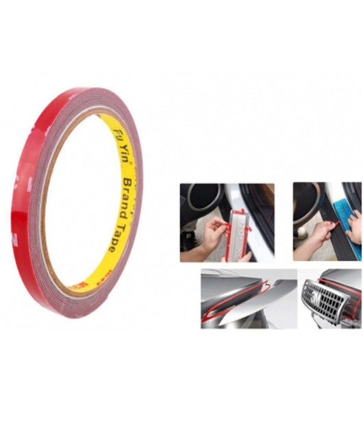 Nastro Biadesivo 3mtx12mm Schiuma Acrilica Professionale Impermeabile Resistente         