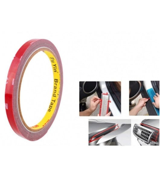 Nastro Biadesivo 3mtx6mm Schiuma Acrilica Professionale Impermeabile Resistente         