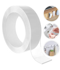 Nastro Biadesivo Trasparente Milleusi Adesivo Attacca Tutto 3cm X 5 Mt Acrilico         