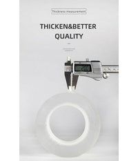 Nastro Biadesivo Trasparente Milleusi Adesivo Attacca Tutto 3cm X 5 Mt Acrilico         