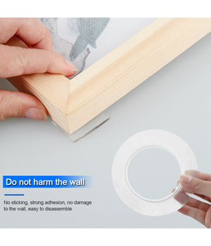 Nastro Biadesivo Trasparente Milleusi Adesivo Attacca Tutto 3cm X 5 Mt Acrilico         