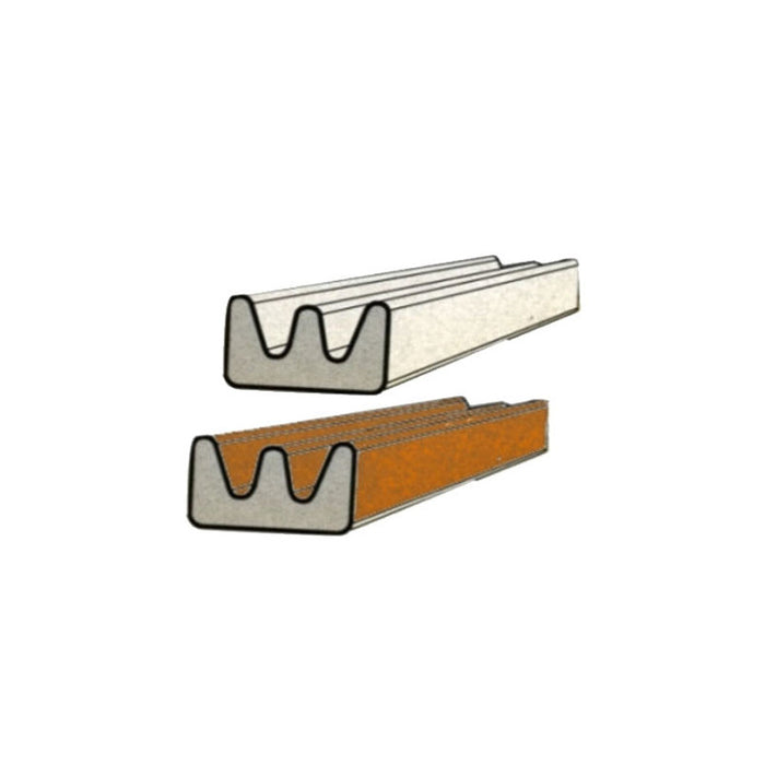 Nastro Parafreddo Gomma E M 25 Marrone Geko