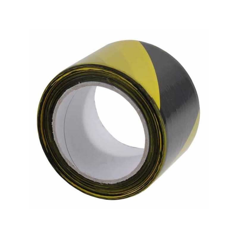 Nastro Segnaletica Giallo/Nero m 200 Treemme