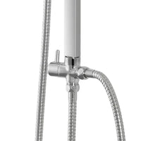 Deviatore colonna doccia ottone cromato universale cromato adattatore