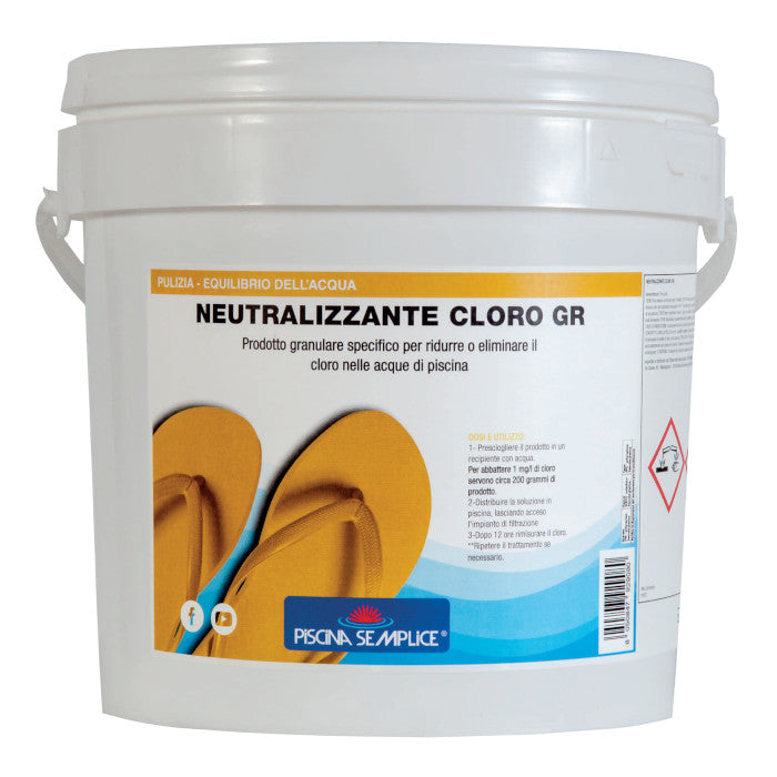 Neutralizzante Cloro Granulare 8Kg