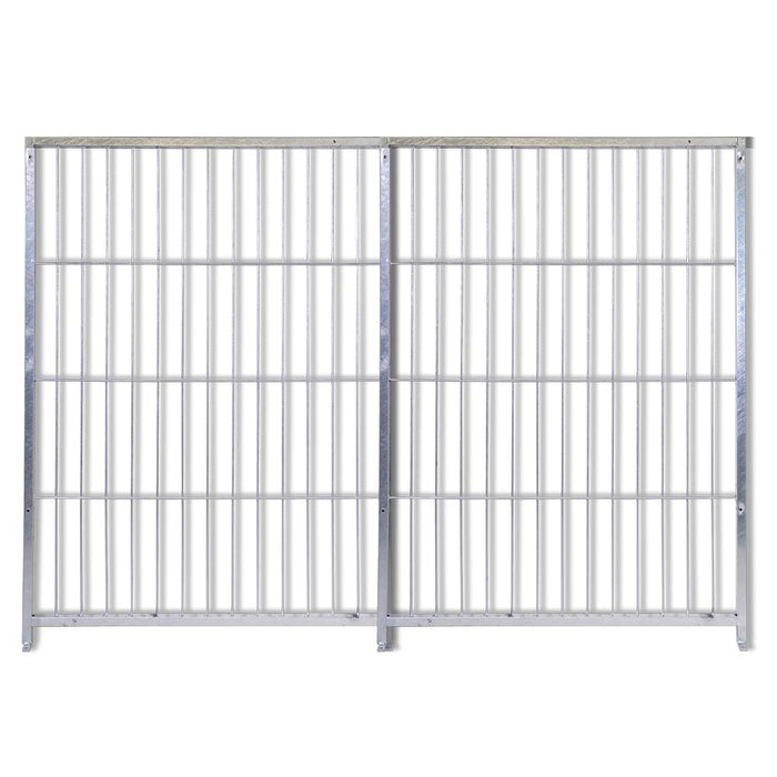 Pannello semplice modulare per recinto cuccioli zincatura a caldo 200xh120 cm