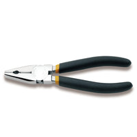 Pinze universali cromate lucide 200 mm manici ricoperti con 2 strati pvc antiscivolo