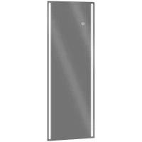 Specchio da Parete Rettangolare con Luci LED Regolabili e Interruttore Touch, 40x120cm