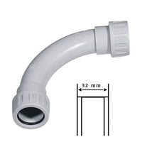 Curva 90° faeg tubo rigido ip65 per impianti elettrici vari diametri disponibili *** diametro 32 millimetri, confezi...