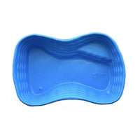 Laghetto da giardino bolsena azzurro litri 600 da 178x125xh45