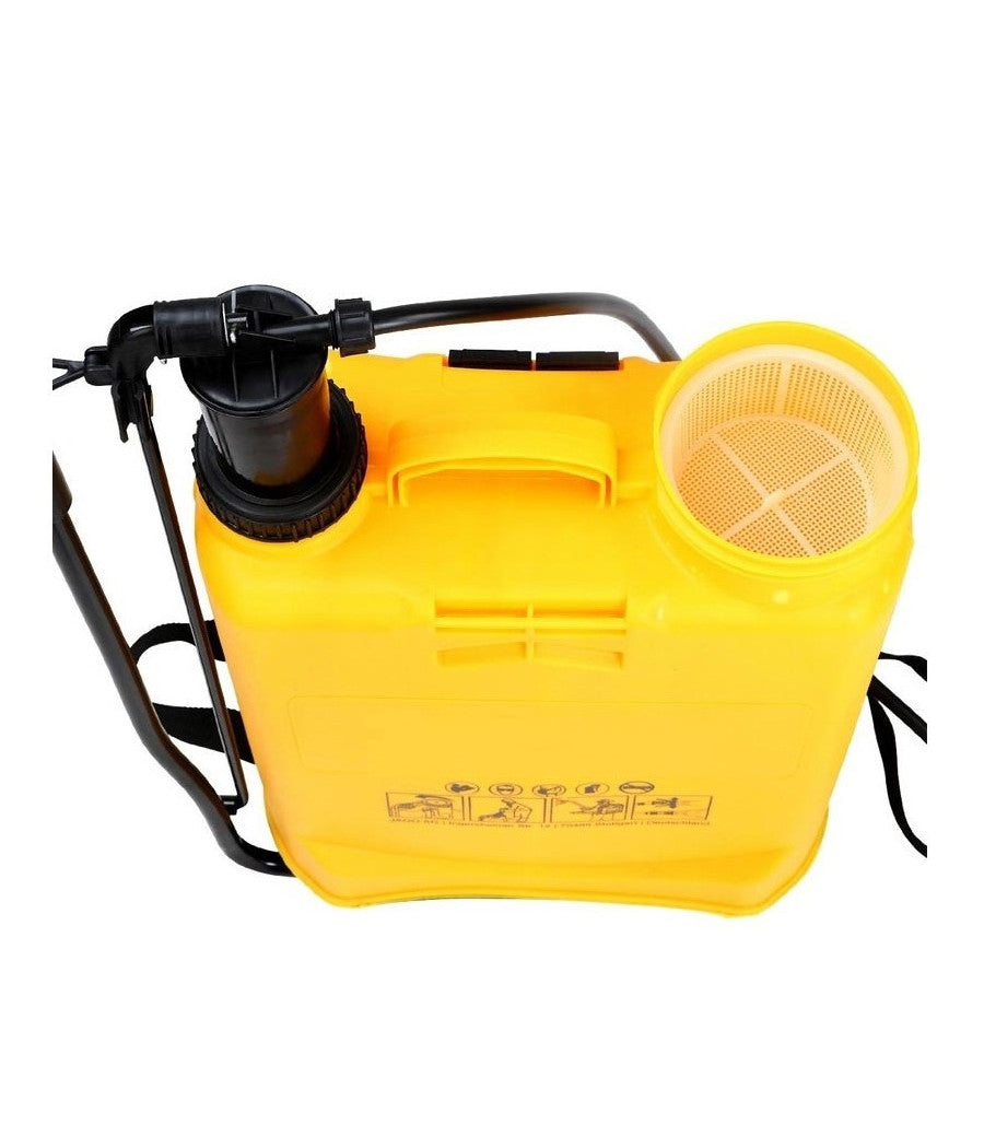 Nebulizzatore Spruzzatore Zaino A Spalla Da 16 Lt Irroratrice Manuale A Pompa         