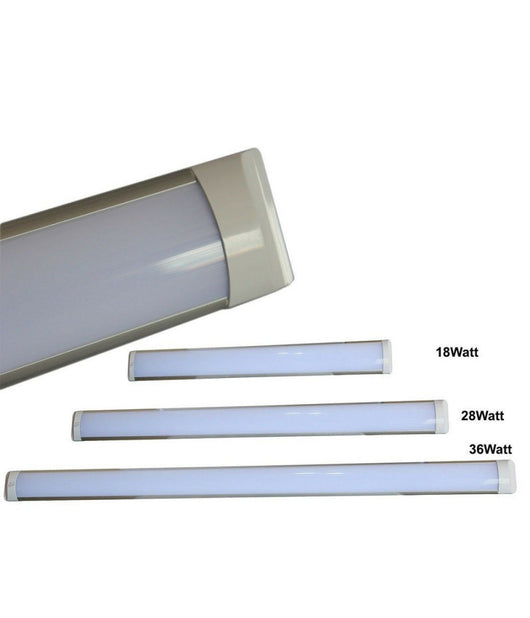 Neon Applique Barra Led Smd Applique Soffitto Plafoniera 18w 28w 36w Watt 6500k   28 Watt      