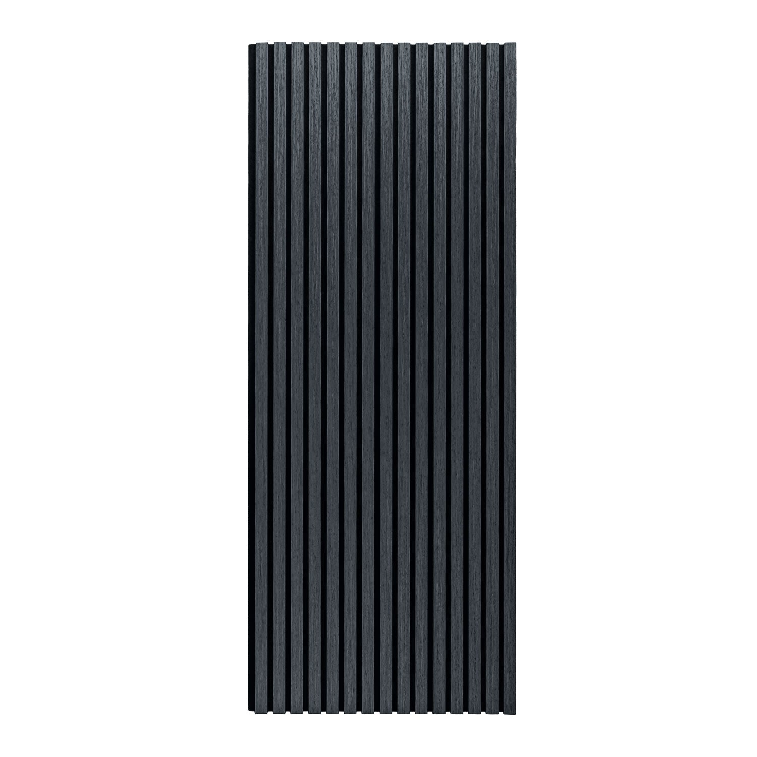 Beethoven - Set di 4 pannelli fonoassorbenti decorativi in legno 150x60 cm, nero