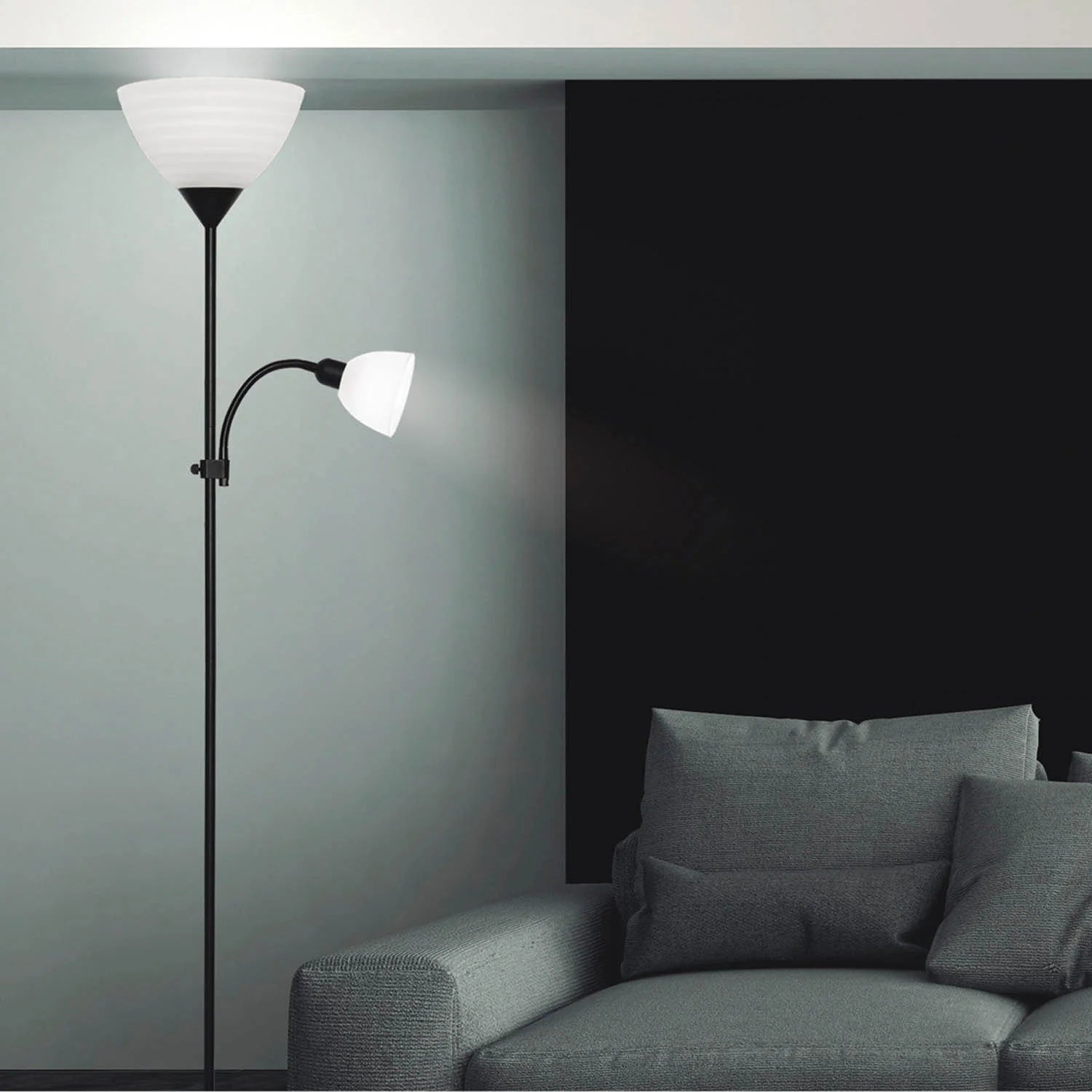 LÚZETE - NERO MOZART SALONE PIEDE CON LETTORE