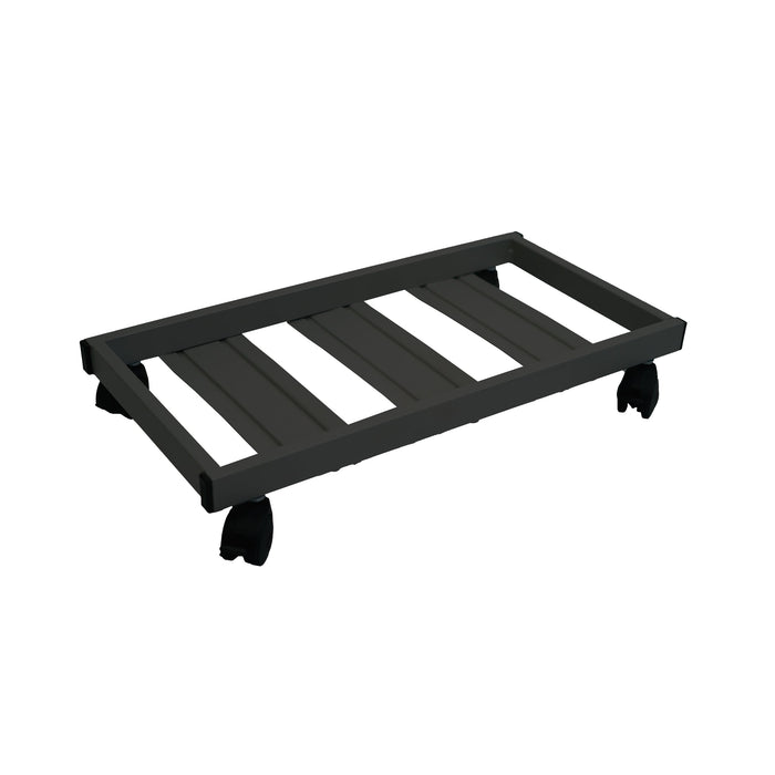 Carrello Portavasi tubo rettangolare