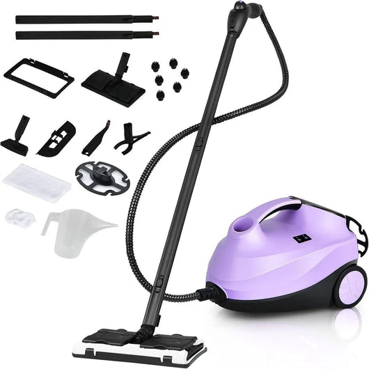 Pulitore a vapore multiuso 25 x 43 x 119 cm pulizia efficace e disinfezione profonda ABS viola 20_0012909