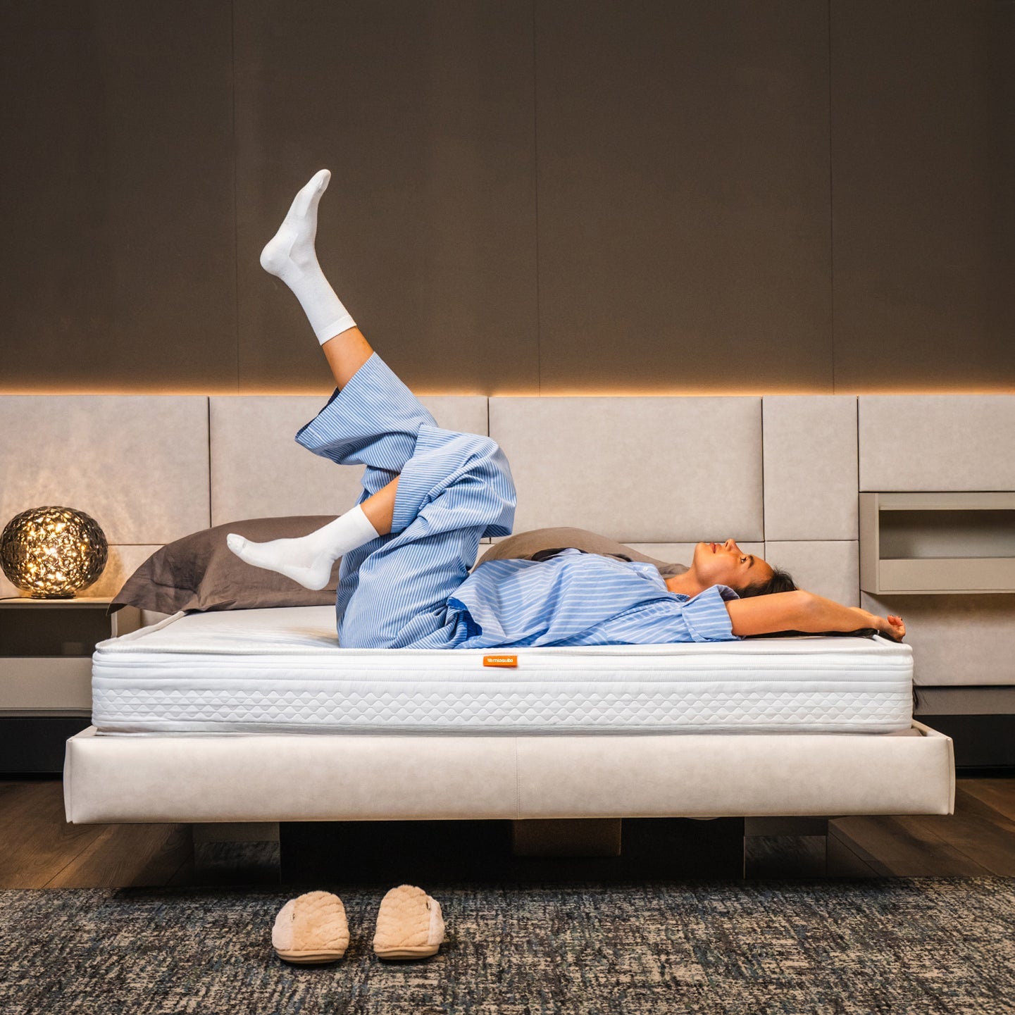 Materasso Singolo 90x190, Alto 20 cm - Water Foam, Anallergico, Antiacaro | Smart H20