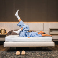 Materasso Singolo 90x190, Alto 20 cm - Water Foam, Anallergico, Antiacaro | Smart H20