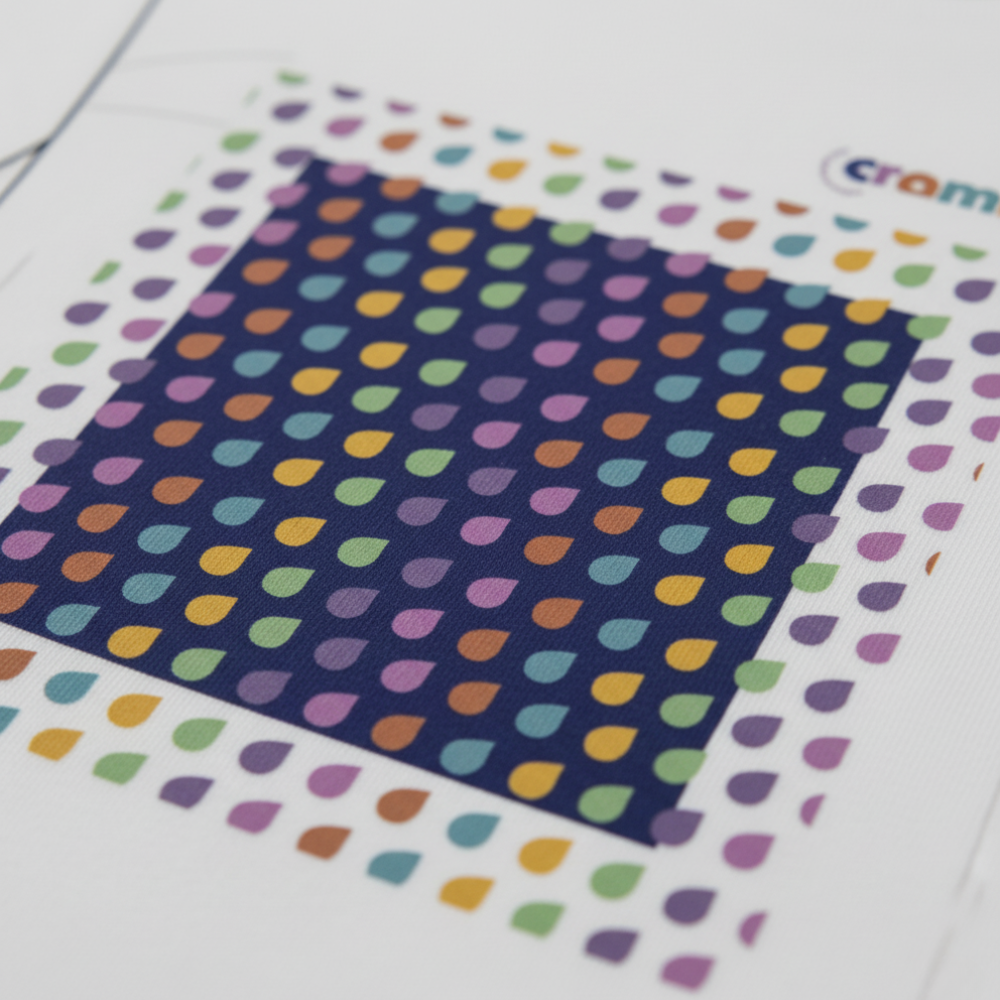 T-shirt cromika arte e colore in cotone naturale *** misura extralarge - xl, modello colorful drops, confezione 1