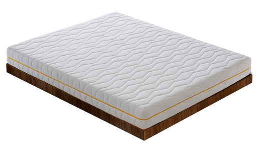 Materasso Matrimoniale 200x200 Memory Foam - Alto 20 cm - Sfoderabile - Rigidità H3 - Memory Massaggiante