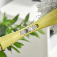 Kit per Pulizia della Casa con Asta, Spolverino per Ragnatele, Spolverino in Microfibra e Spolverino per Ventilatore