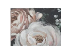 Dipinto Su Tela Red Flowy -B- Cm 120X3,7X60