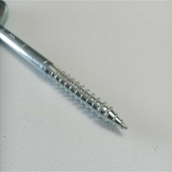 Nobex 12x160/240mm occhiolo zincato golfara mordente per legno