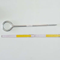 Nobex 12x300/380mm occhiolo zincato golfara mordente per legno