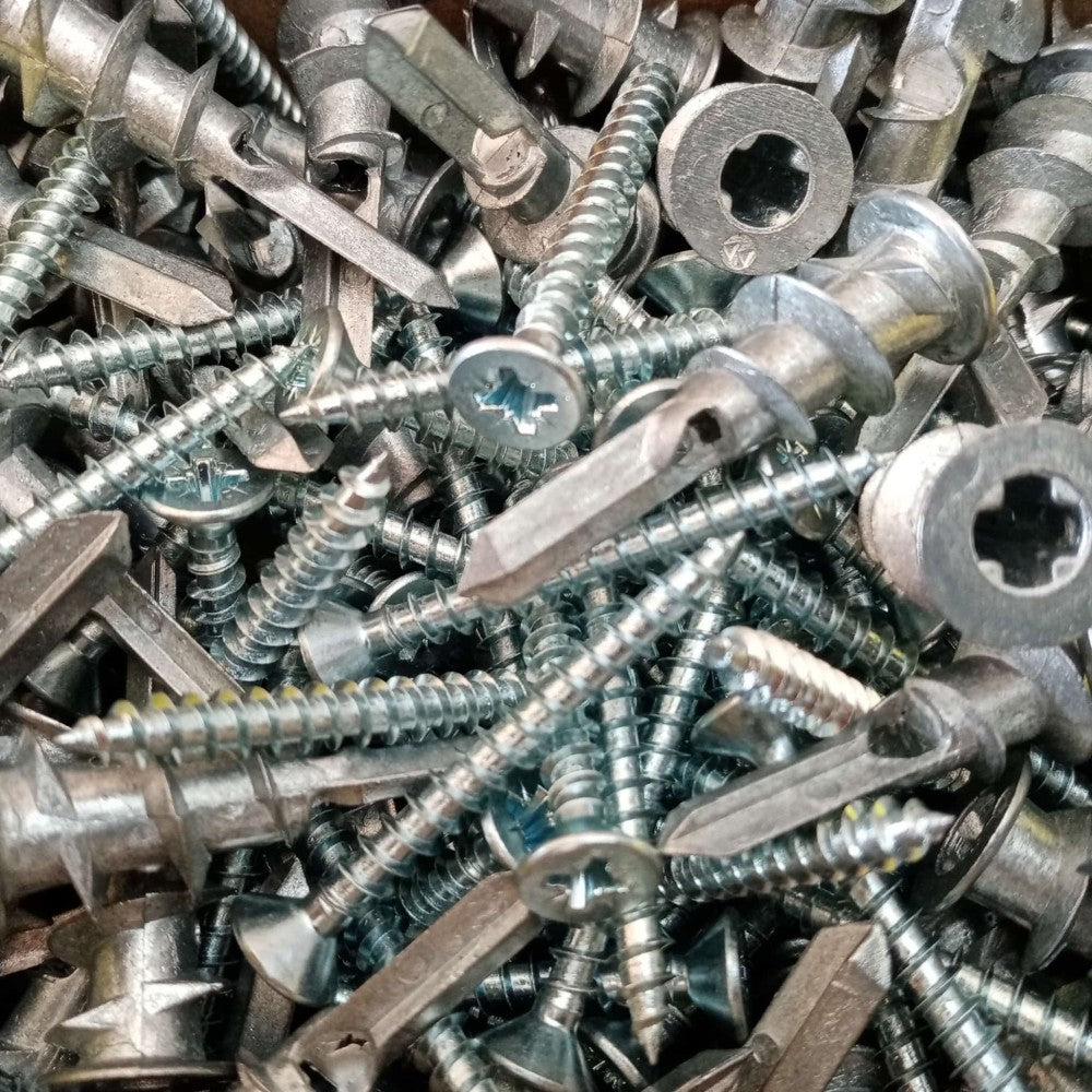 Nobex 6x37mm tassello in zama con vite per fissaggi su cartongesso - 10pz