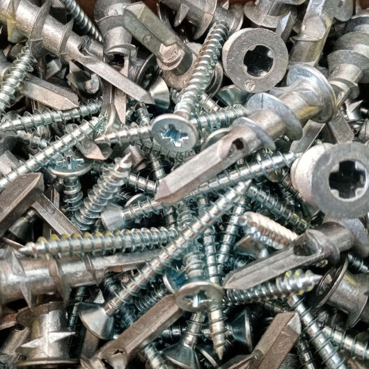 Nobex 6x37mm tassello in zama con vite per fissaggi su cartongesso - 10pz