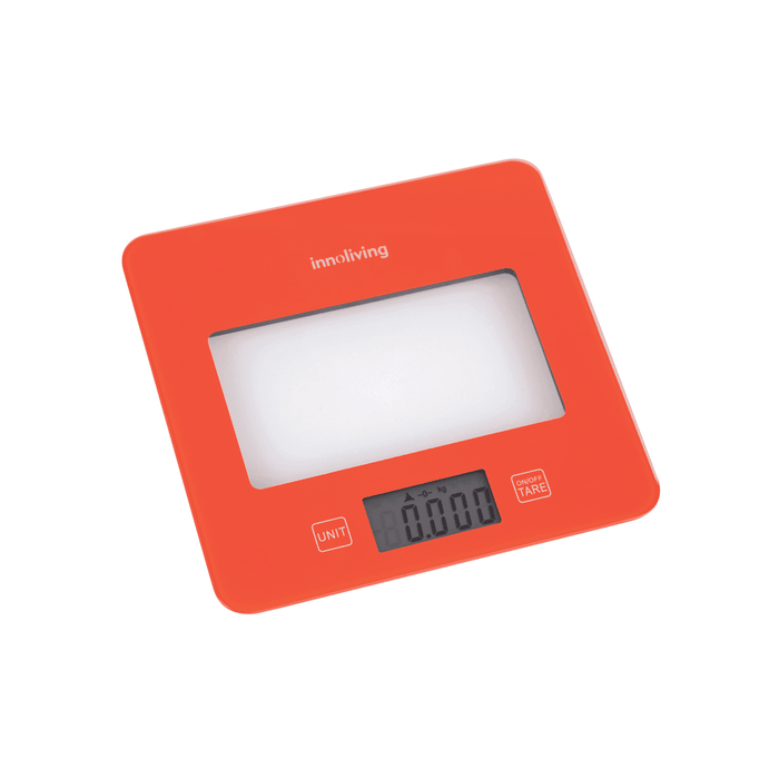 Bilancia Digitale Cucina Ultraslim Col. Arancio Innoliving INN-123O