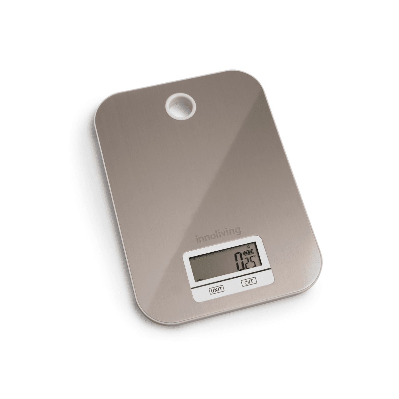 Bilancia Digitale Da Cucina In Acciaio Slim Deluxe Innoliving INN-134