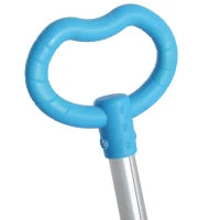 Outsunny Monopattino per Bambini con 3 Ruote 5 in 1, Manubrio Regolabile, Asta Telescopica, Sella, Schienale Rimovibile, Blu