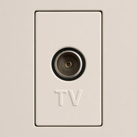 Presa tv passante marlanvil 7058 serie venus per impianti domotici