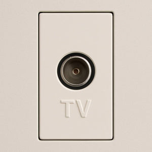 Presa tv passante marlanvil 7058 serie venus per impianti domotici