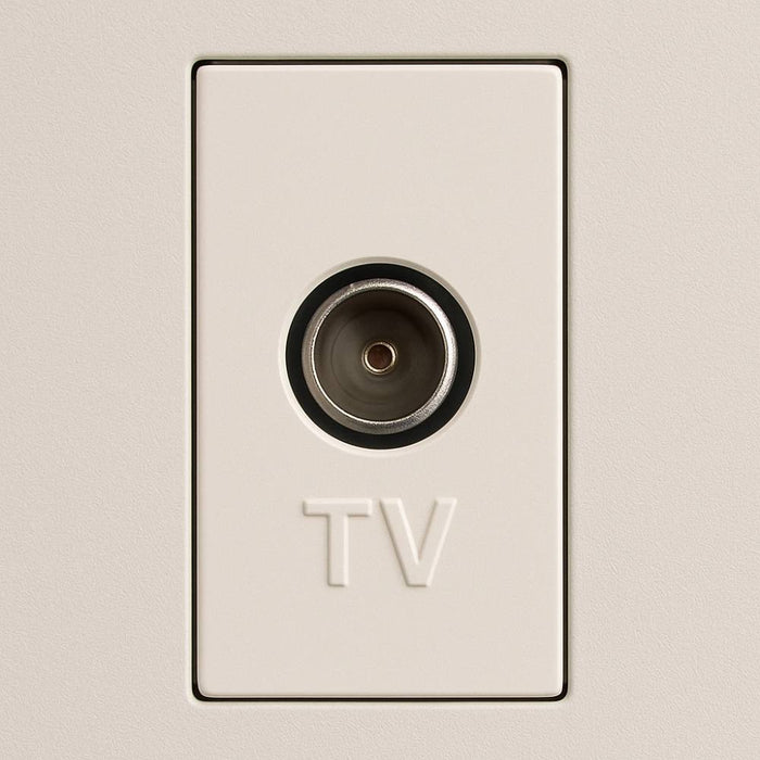 Presa tv passante marlanvil 7058 serie venus per impianti domotici